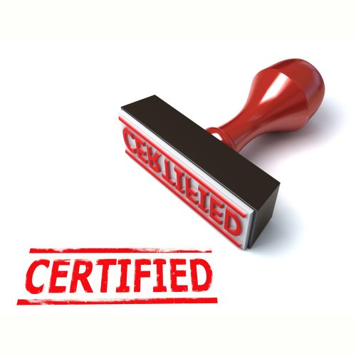 certification certification
