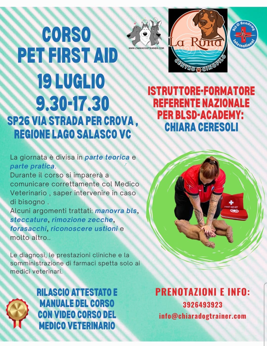 Chiara Dog Trainer Milano