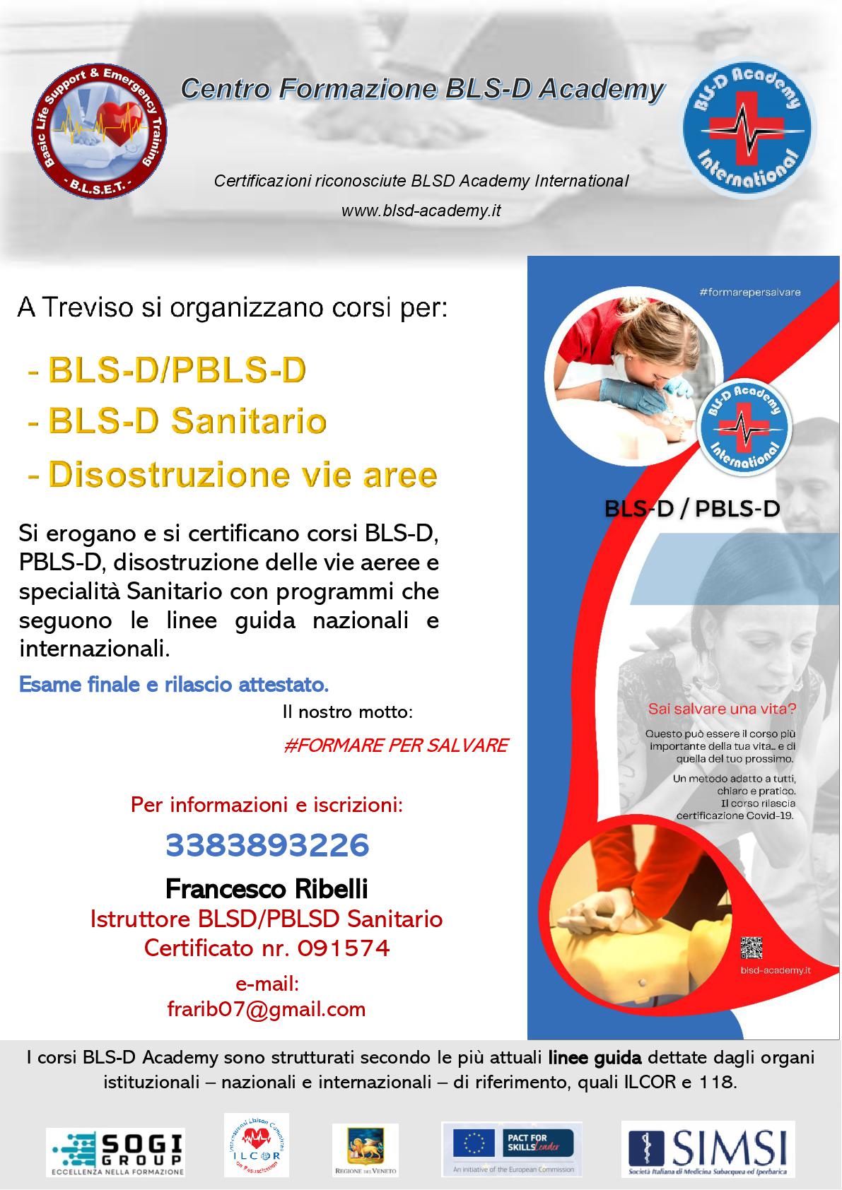 Corso BLS-D / PBLS-D