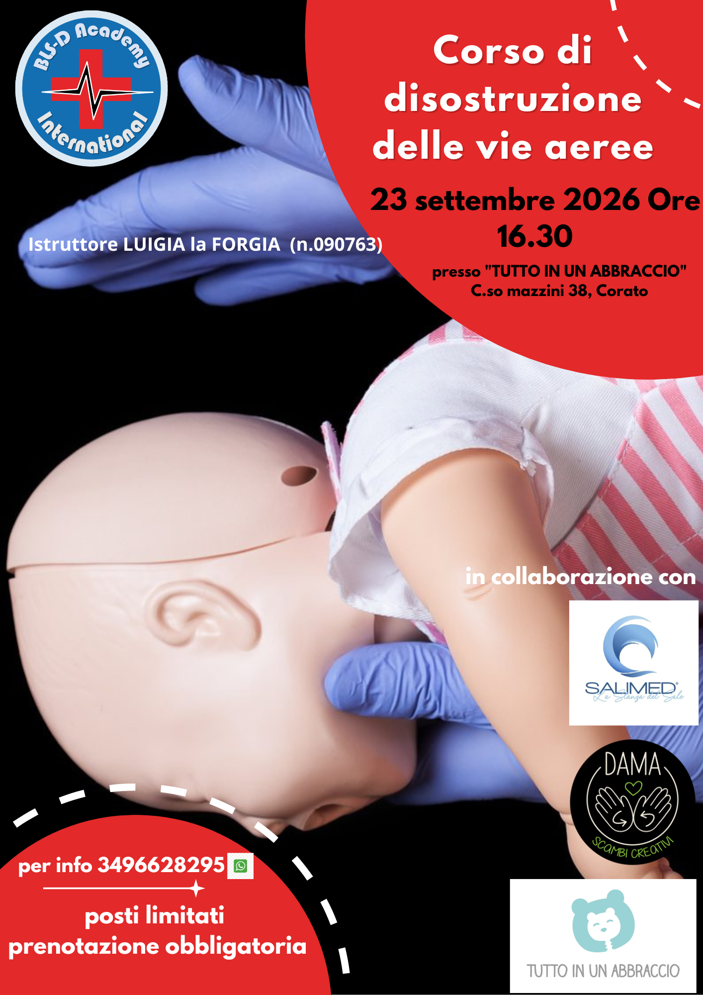 Corso di disostruzione delle vie aeree
